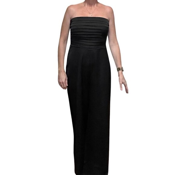 Abercrombie & Fitch Pants - Abercrombie & Fitch Strapless Jumpsuit Black Size M NWT